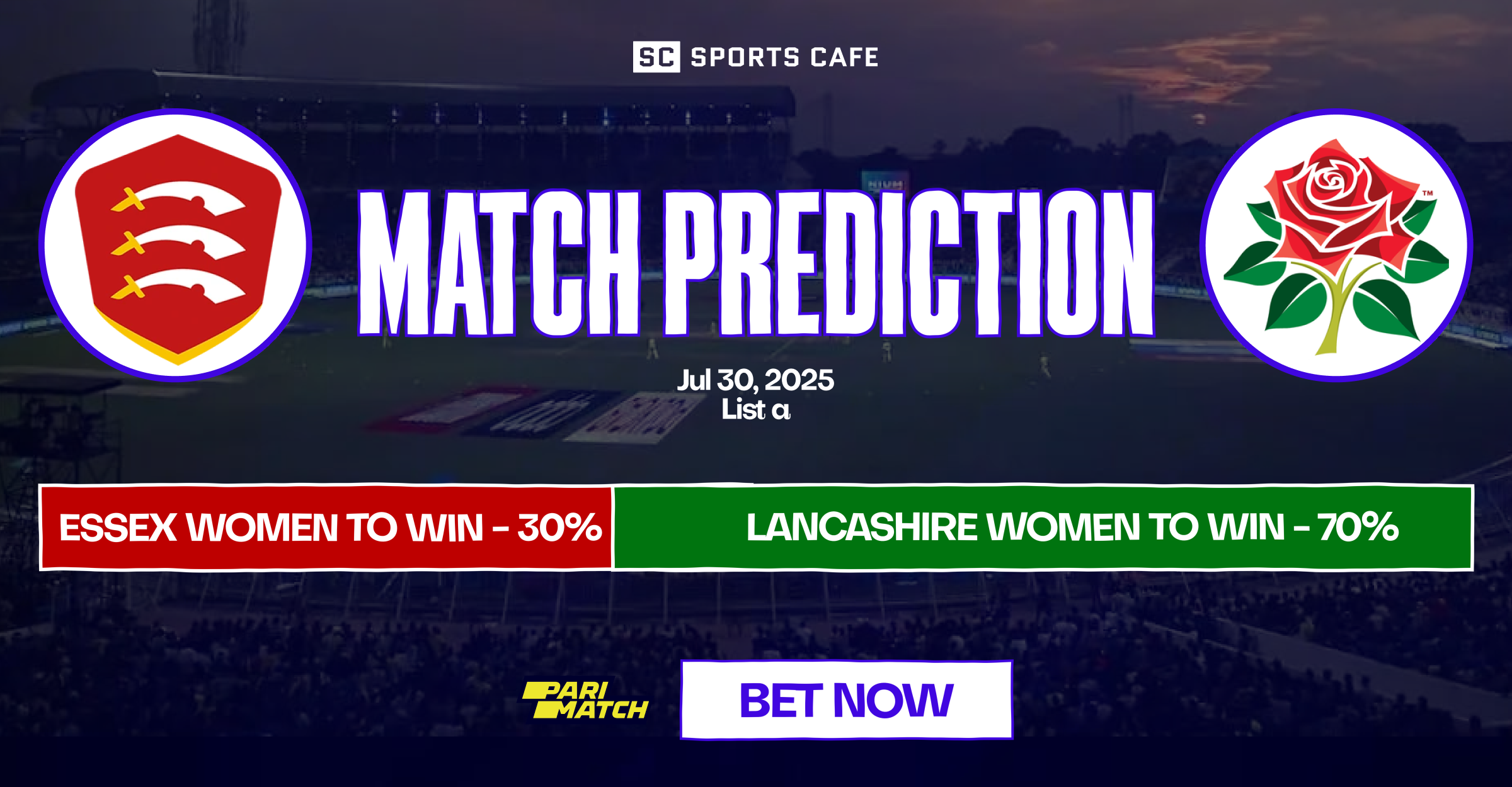 Essex Women vs Lancashire Women match prediction